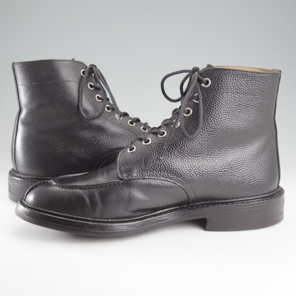 極上★トリッカーズ SIZE 8【現行定価14万円以上★ダイナイトソール/カントリーブーツ/M7632】グレインレザー/黒/メンズ/Tricker's★o756