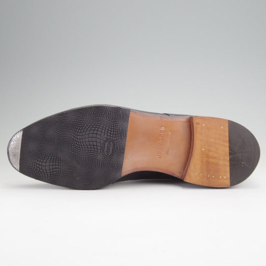 極美品★ジョンロブ 6E【定価￥251,900-★WILLIAM/ウィリアム】9795ラスト/ダブルモンク/カーフ/黒/メンズ/JOHN LOBB★n212