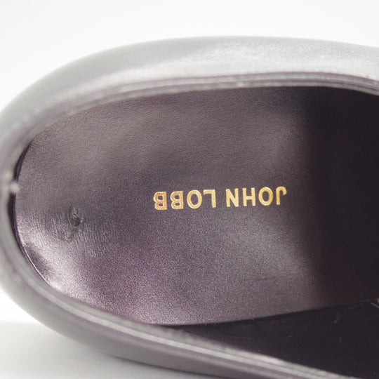 極美品★ジョンロブ 6E【定価￥251,900-★WILLIAM/ウィリアム】9795ラスト/ダブルモンク/カーフ/黒/メンズ/JOHN LOBB★n212