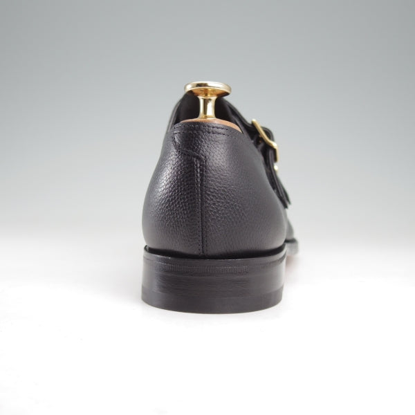 未使用★ジョンロブ 6D【定価￥251,900-★WILLIAM/ウィリアム/TENSILE】9795ラスト/ダブルモンク/クシュベルカーフ/黒/JOHN LOBB★n712