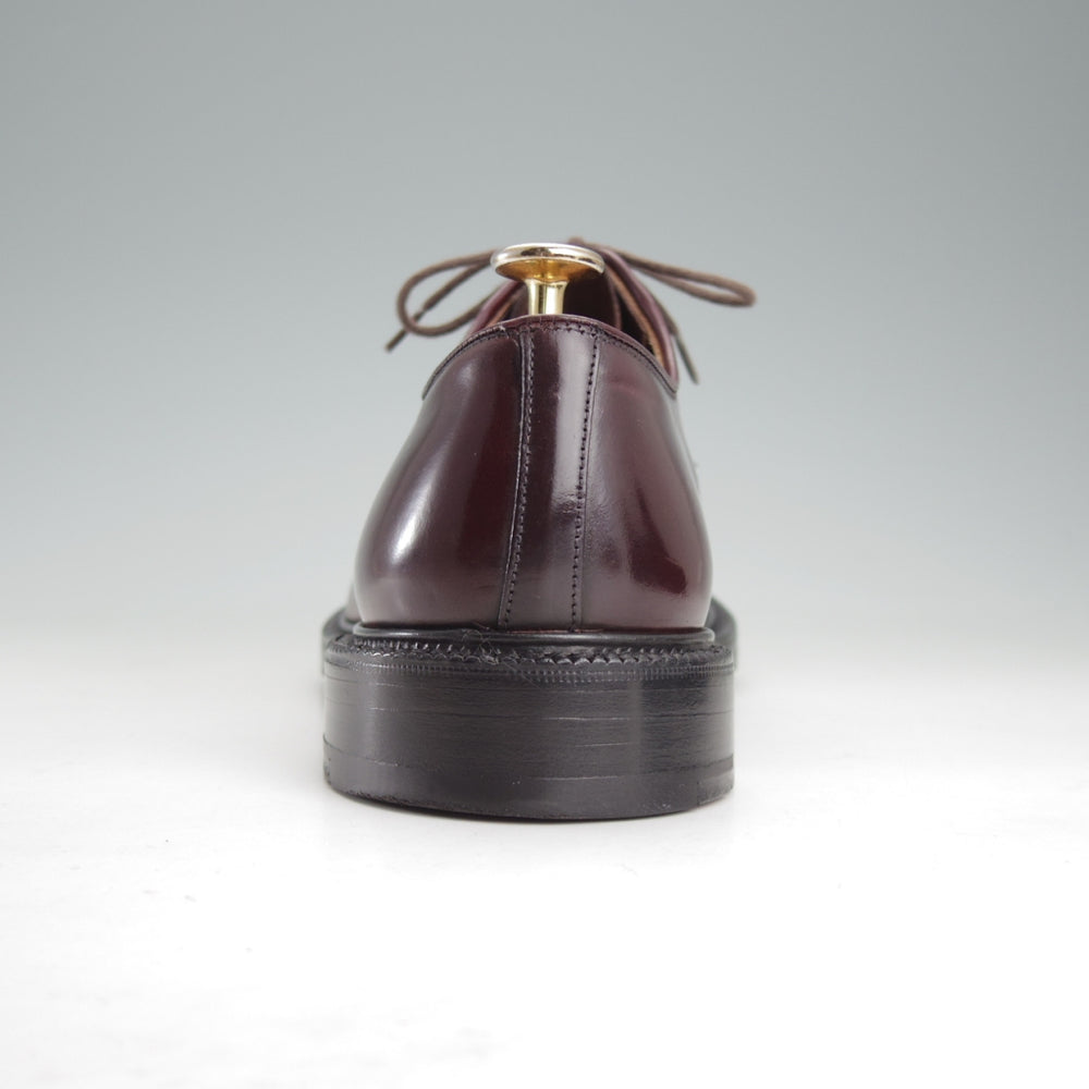 極美品★チャーチ 65G/UK6.5【貴重★コードバン仕様/SHANNON/シャノン】103ラスト/プレーントゥ/CRUP/赤茶/メンズ/Church's★o199