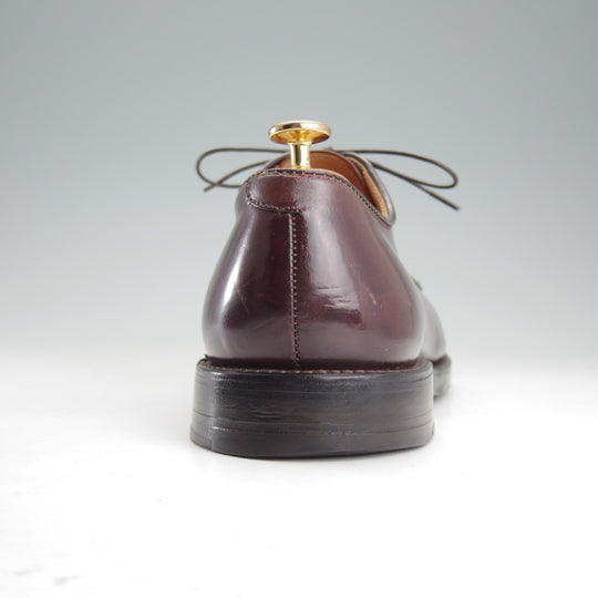 極上★オールデン 10D【貴重★コードバン仕様/ブルックスブラザーズ別注/06605】プレーントゥ/赤茶/メンズ/BROOKS BROTHERS/ALDEN★o200