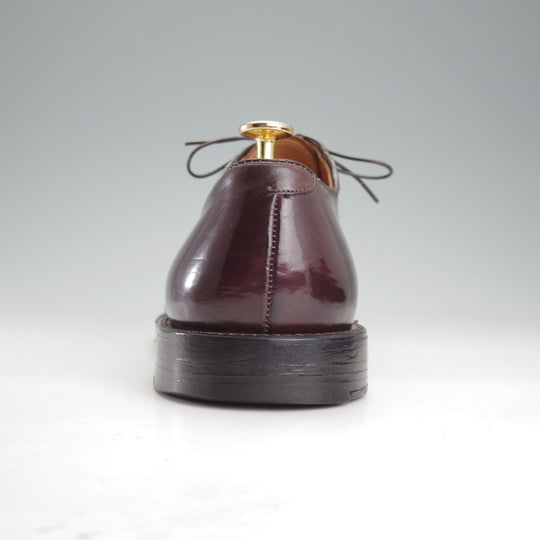 極上★オールデン 10D【貴重★コードバン仕様/ブルックスブラザーズ別注/06605】プレーントゥ/赤茶/メンズ/BROOKS BROTHERS/ALDEN★o200