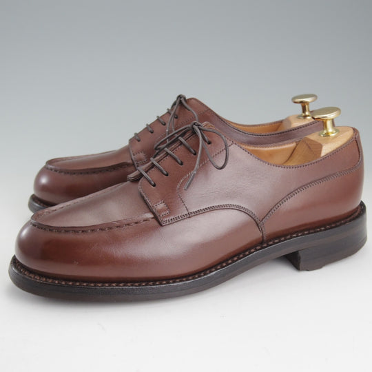極上★J.M.ウエストン 5.5D【現行定価￥209,000-★ロシアンカーフ仕様/ゴルフ/GOLF】641/Uチップ/タン/茶/Weston/ウェストン★p338