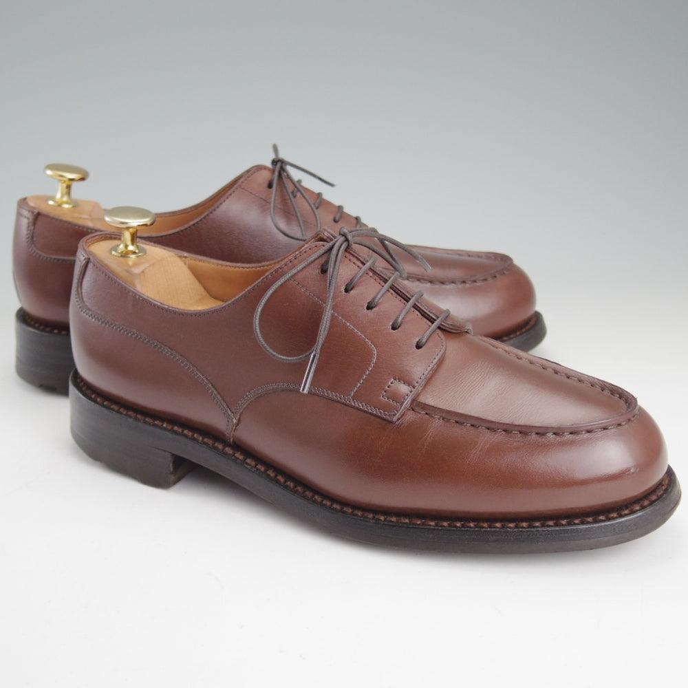極上★J.M.ウエストン 5.5D【現行定価￥209,000-★ロシアンカーフ仕様/ゴルフ/GOLF】641/Uチップ/タン/茶/Weston/ウェストン★p338