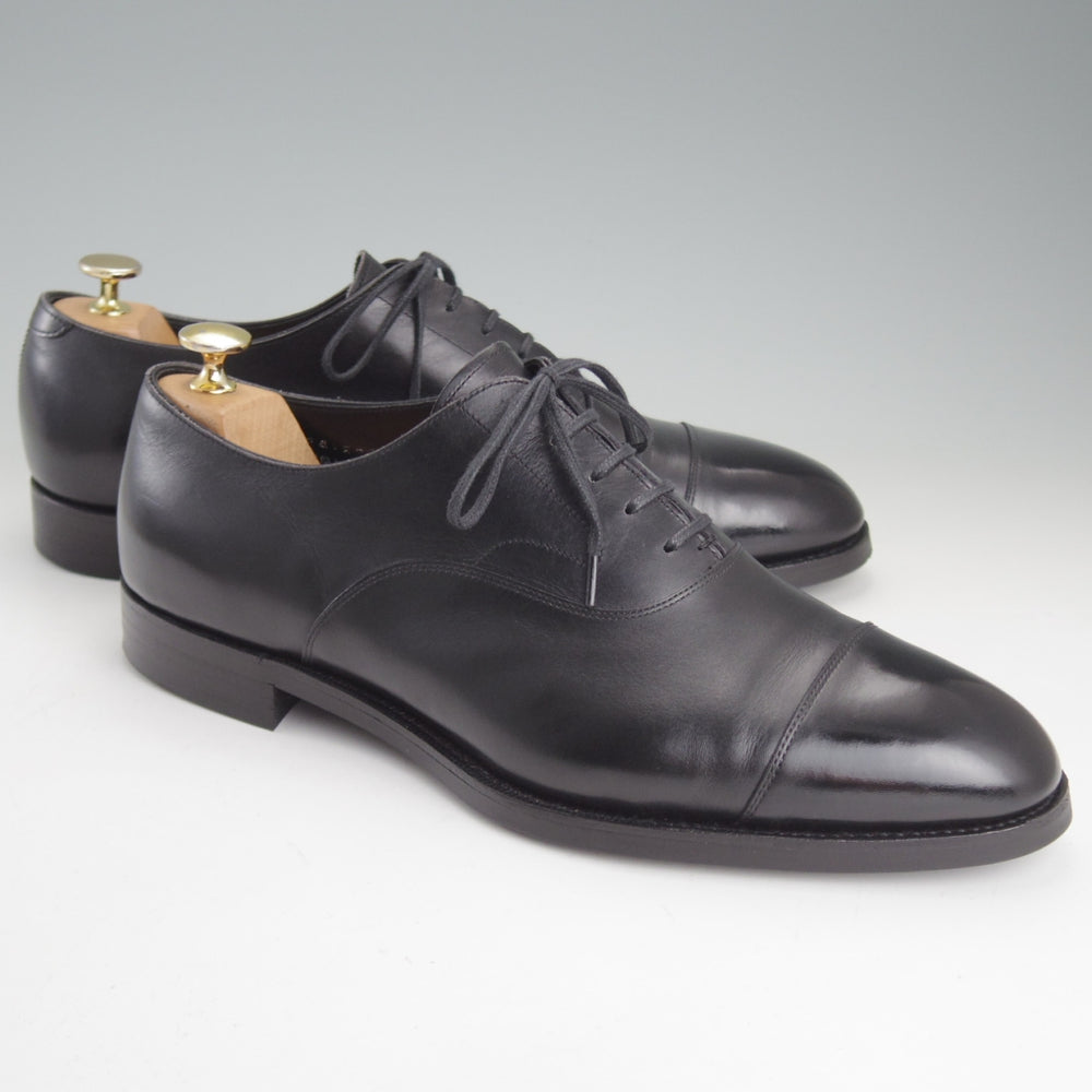 極美品★三陽山長 SIZE 9.5【現行定価￥99,000-★友二郎/R2010ラスト】ストレートチップ/黒/メンズ/TOMOJIRO/Sanyo Yamacho★p339