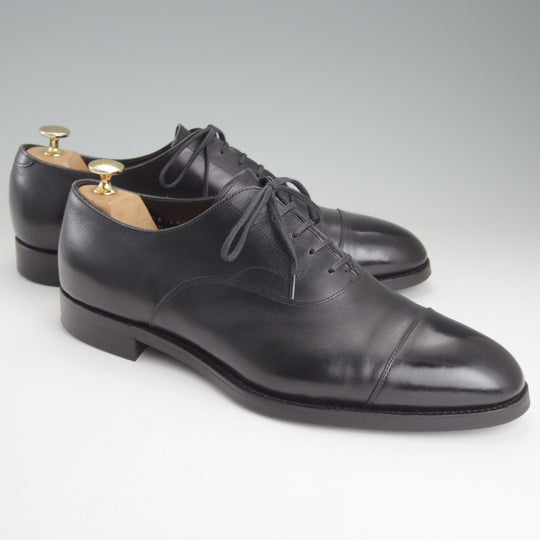 極美品★三陽山長 SIZE 9.5【現行定価￥99,000-★友二郎/R2010ラスト】ストレートチップ/黒/メンズ/TOMOJIRO/Sanyo Yamacho★p339