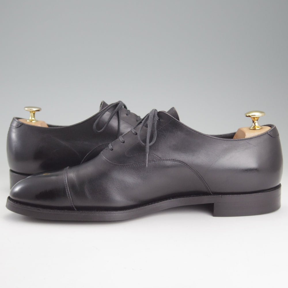 極美品★三陽山長 SIZE 9.5【現行定価￥99,000-★友二郎/R2010ラスト】ストレートチップ/黒/メンズ/TOMOJIRO/Sanyo Yamacho★p339