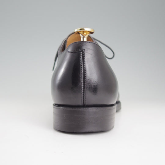 極美品★三陽山長 SIZE 9.5【現行定価￥99,000-★友二郎/R2010ラスト】ストレートチップ/黒/メンズ/TOMOJIRO/Sanyo Yamacho★p339