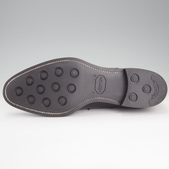 極美品★三陽山長 SIZE 9.5【現行定価￥99,000-★友二郎/R2010ラスト】ストレートチップ/黒/メンズ/TOMOJIRO/Sanyo Yamacho★p339