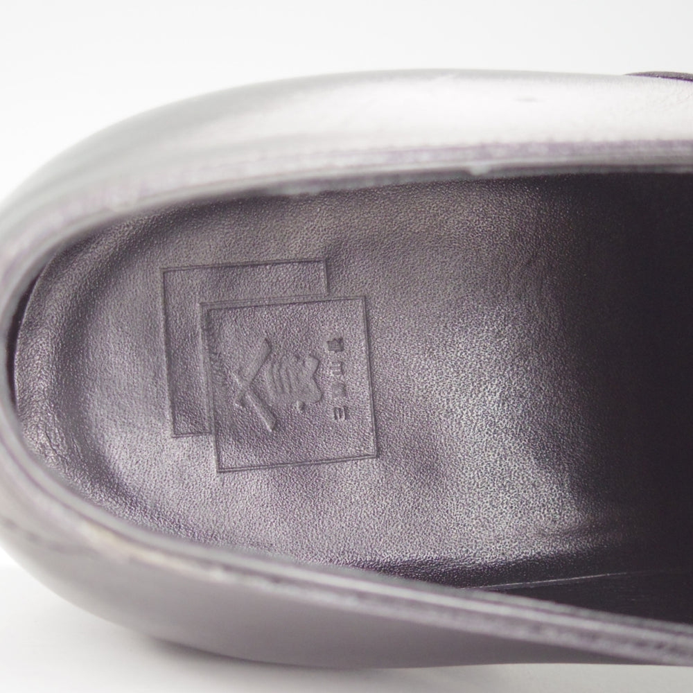 極美品★三陽山長 SIZE 9.5【現行定価￥99,000-★友二郎/R2010ラスト】ストレートチップ/黒/メンズ/TOMOJIRO/Sanyo Yamacho★p339