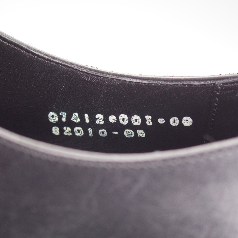 極美品★三陽山長 SIZE 9.5【現行定価￥99,000-★友二郎/R2010ラスト】ストレートチップ/黒/メンズ/TOMOJIRO/Sanyo Yamacho★p339