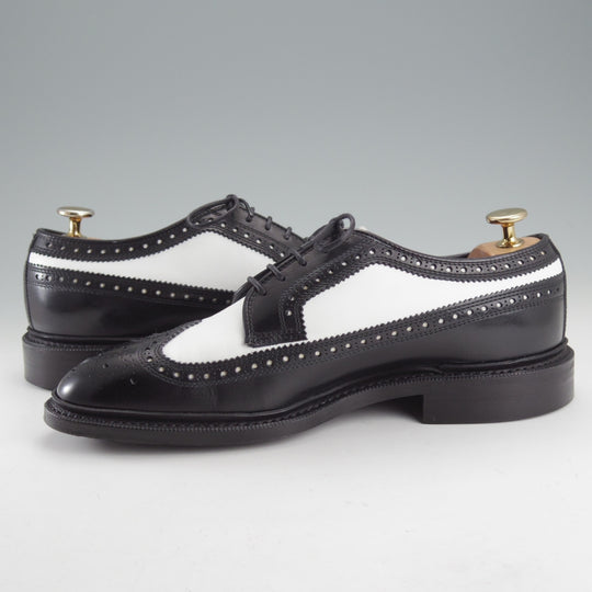 極美品★トレーディングポスト・オリジナル SIZE 6.5【モデル定価￥52,800-★スペクテイターシューズ/CASSIDY】白×黒/Trading Post★o201