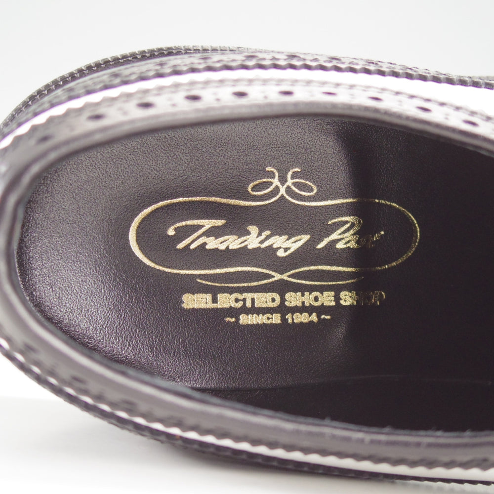 極美品★トレーディングポスト・オリジナル SIZE 6.5【モデル定価￥52,800-★スペクテイターシューズ/CASSIDY】白×黒/Trading Post★o201