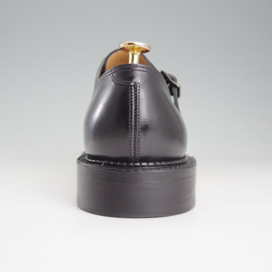極美品★ジョンロブ 8E【定価￥265,100-★WILLIAM New Standard/ウィリアムNS】0015ラスト/ダブルモンク/カーフ/黒/JOHN LOBB★p340