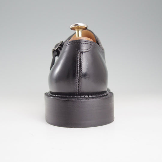 極美品★ジョンロブ 8E【定価￥265,100-★WILLIAM New Standard/ウィリアムNS】0015ラスト/ダブルモンク/カーフ/黒/JOHN LOBB★p340