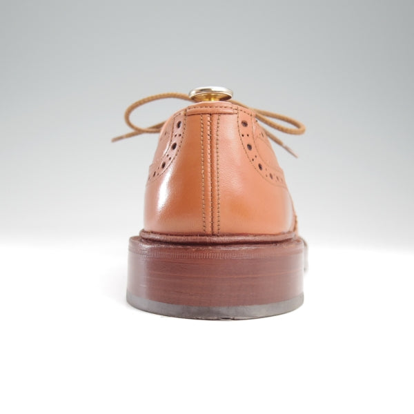 極美品★トリッカーズ SIZE 7【定価￥132,000-★BOURTON/シーシェイド/C Shade】バートン/カントリーシューズ/カーフ/茶/Tricker's★n715