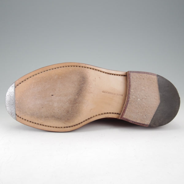 極美品★トリッカーズ SIZE 7【定価￥132,000-★BOURTON/シーシェイド/C Shade】バートン/カントリーシューズ/カーフ/茶/Tricker's★n715