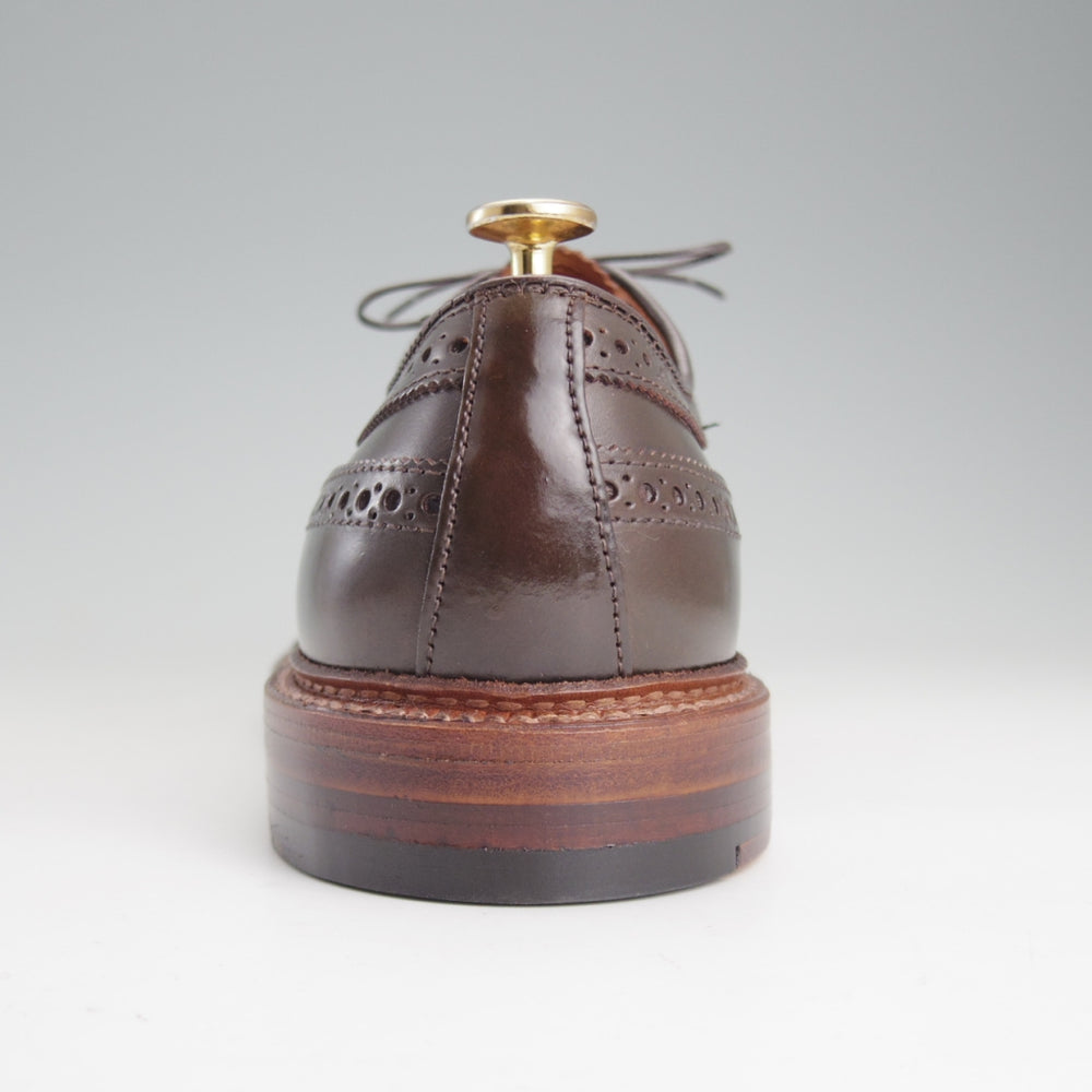 未使用★オールデン 8.5D【貴重★シガー色/コードバン/97894】ロングウイング/バリーラスト/茶/メンズ/ALDEN★p341