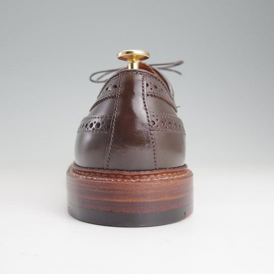 未使用★オールデン 8.5D【貴重★シガー色/コードバン/97894】ロングウイング/バリーラスト/茶/メンズ/ALDEN★p341