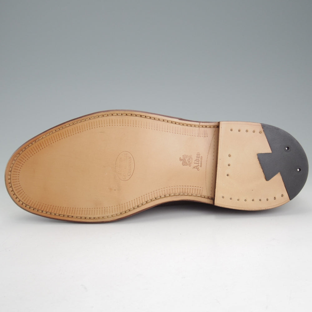 未使用★オールデン 8.5D【貴重★シガー色/コードバン/97894】ロングウイング/バリーラスト/茶/メンズ/ALDEN★p341