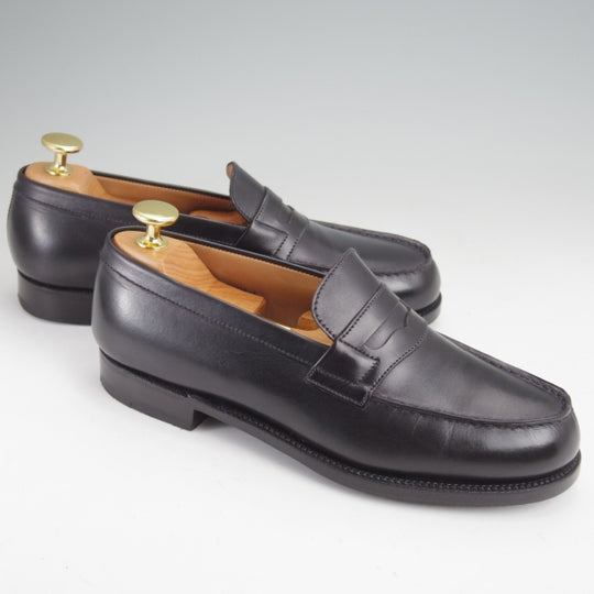 極上★J.M.ウエストン(レディース) 3C【現行定価￥156,200-★純正ツリー付/180/コインローファー】82ラスト/黒/Weston/ウェストン★n217