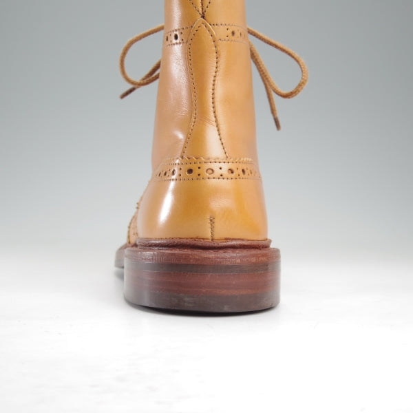 極上★トリッカーズ SIZE 8【定価￥143,000-★ダイナイトソール仕様/STOW/エイコンアンティーク】M5634/ブーツ/薄茶/Tricker's★n716