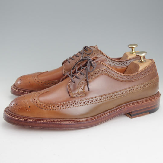 未使用★オールデン 9C【貴重★ウイスキーコードバン/茶/97891】バリーラスト/ロングウイング/メンズ/ALDEN★p342