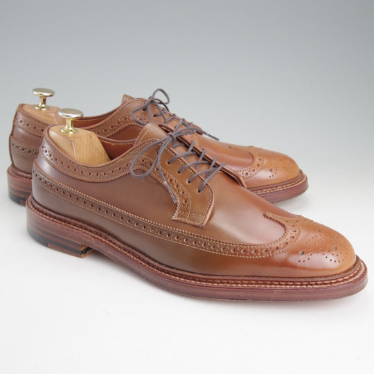 未使用★オールデン 9C【貴重★ウイスキーコードバン/茶/97891】バリーラスト/ロングウイング/メンズ/ALDEN★p342