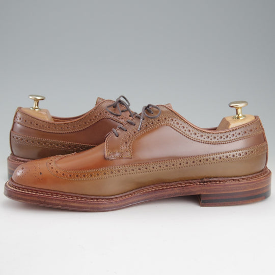 未使用★オールデン 9C【貴重★ウイスキーコードバン/茶/97891】バリーラスト/ロングウイング/メンズ/ALDEN★p342