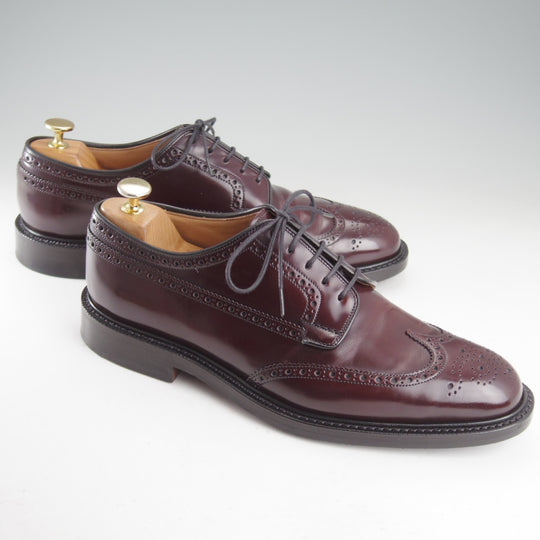 極上★チャーチ 80F/UK8【定価￥214,500-★GRAFTON/グラフトン】173ラスト/フルブローグ/赤茶/メンズ/Church's★o763