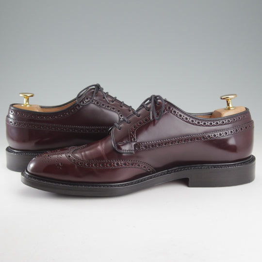 極上★チャーチ 80F/UK8【定価￥214,500-★GRAFTON/グラフトン】173ラスト/フルブローグ/赤茶/メンズ/Church's★o763