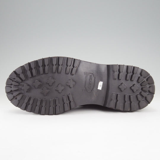 極美品★三陽山長 SIZE 6【定価￥66,000-★榛名/モックトゥブーツ】HARUNA/オイルドレザー/黒/メンズ/Sanyo Yamacho★n717