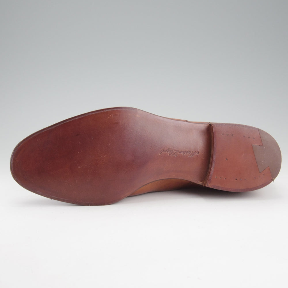 未使用★クロケット&ジョーンズ 6D【定価￥148,500-★純正ツリー付/マスターロイド/CURZON】カーフ/TAN/茶/メンズ/Crockett&Jones★o205