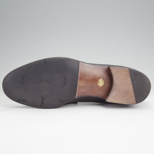 極上★(伊製)Le Yucca's/レユッカス SIZE 39【定価￥140,800-★エンツォ・ボナフェ製/ビットローファー】スリッポン/黒/メンズ★n220