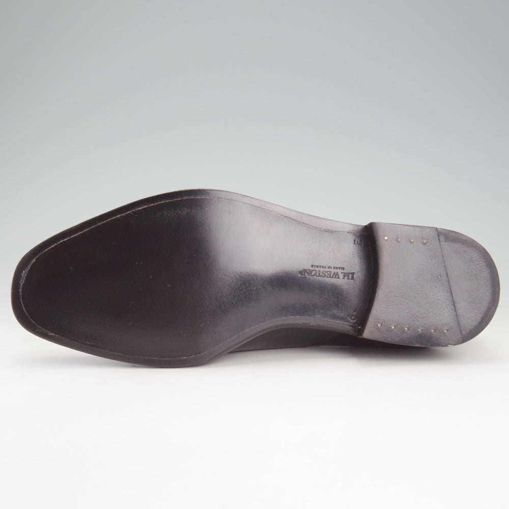 未使用★J.M.ウエストン 6.5E【現行定価￥170,500-★300/ストレートチップ】11ラスト/ボックスカーフ/黒/メンズ/Weston/ウェストン★o206