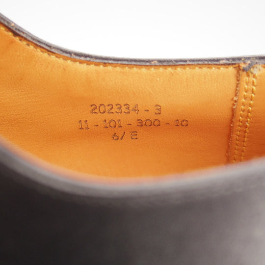 未使用★J.M.ウエストン 6.5E【現行定価￥170,500-★300/ストレートチップ】11ラスト/ボックスカーフ/黒/メンズ/Weston/ウェストン★o206