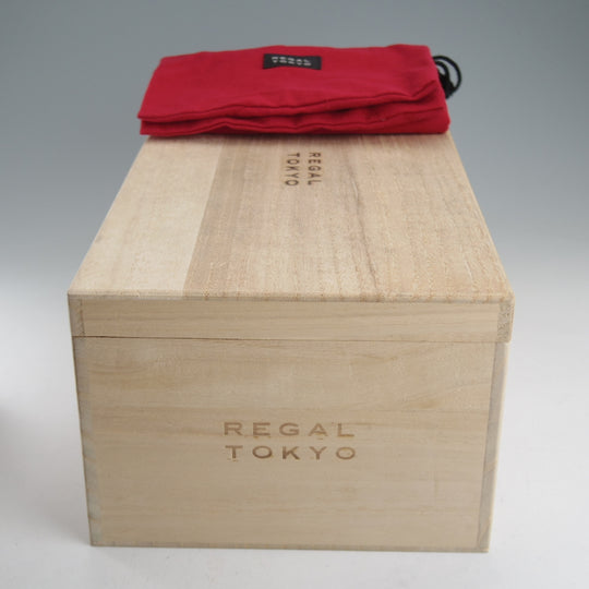 極美品★(銀座)REGAL TOKYO/リーガル UK6程度【現注文価格40万円程度★ビスポーク品/フルハンド】ハンドソーンウェルテッド製法/黒★o766