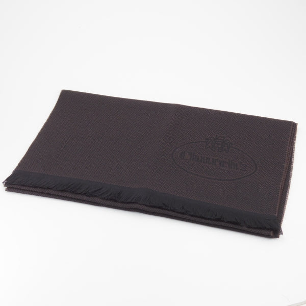 未使用★チャーチ/Church's【貴重★ストール/マフラー/茶】VIRGIN WOOL/ヴァージンウール★n223