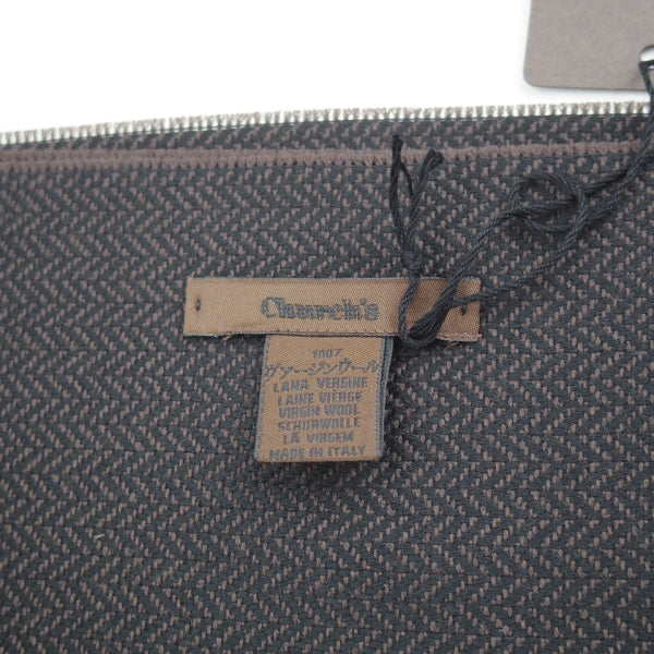 未使用★チャーチ/Church's 【貴重★ストール/マフラー/茶】VIRGIN WOOL/ヴァージンウール★N5968