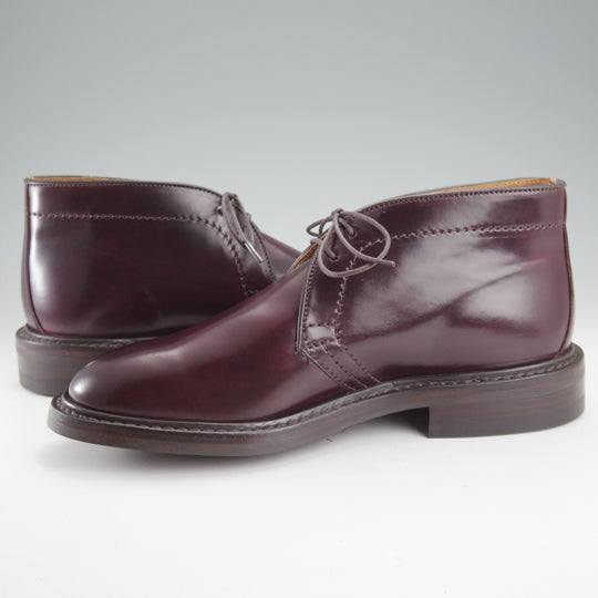 未使用★トリッカーズ SIZE 7【貴重★コードバン仕様/ダイナイトソール】M7384/チャッカブーツ/赤茶/メンズ/Tricker's★o208