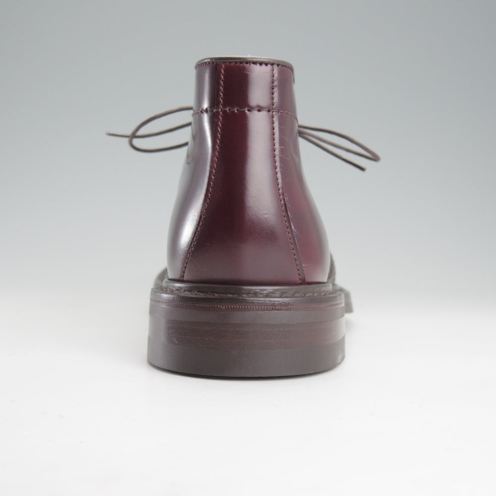 未使用★トリッカーズ SIZE 7【貴重★コードバン仕様/ダイナイトソール】M7384/チャッカブーツ/赤茶/メンズ/Tricker's★o208