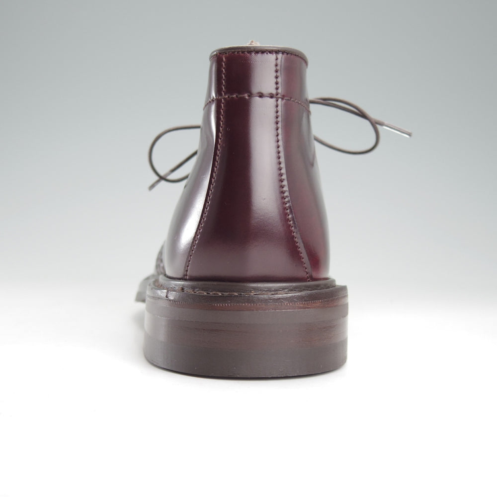 未使用★トリッカーズ SIZE 7【貴重★コードバン仕様/ダイナイトソール】M7384/チャッカブーツ/赤茶/メンズ/Tricker's★o208