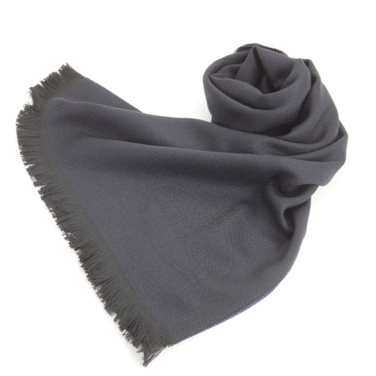 未使用★チャーチ/Church's【貴重★ストール/マフラー/紺】VIRGIN WOOL/ヴァージンウール★n224