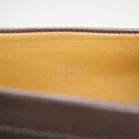 極美品★J.M.ウエストン 5.5D【現行定価￥156,200-★180/コインローファー】41ラスト/カーフ/GREY/灰/メンズ/Weston/ウェストン★n722