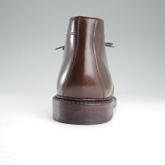 未使用★(米)アレンエドモンズ 8.5D【現行定価24万円程度★コードバン/ブラウン色/Dundee】チャッカブーツ/濃茶/ALLEN EDMONDS★o209