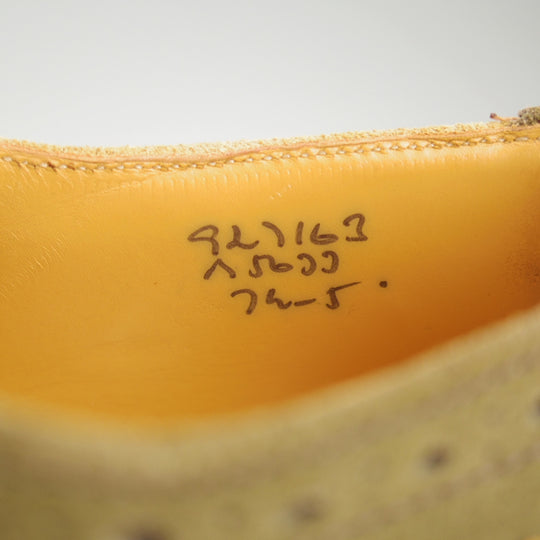 極美品★トリッカーズ SIZE 7.5【定価￥132,000-★クレイジーパターン仕様のBOURTON/バートン】M5633/カントリーシューズ/Tricker's★p347