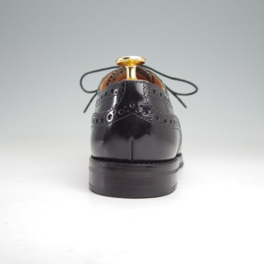 極美品★チャーチ(レディース) SIZE 36.5【定価￥176,000-★バーウッド/BURWOOD WG】ポリッシュドバインダーカーフ/黒/Church's★n227