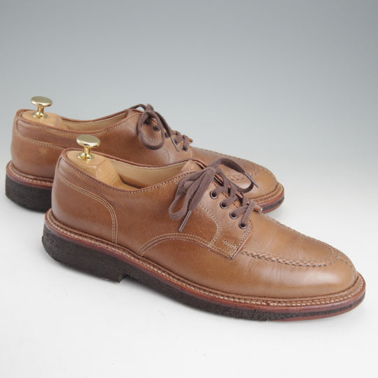 極上★オールデン 8D【現行定価18万円以上★クロムエクセルレザー/ナチュラル色/NST】24115/バリーラスト/Ｕチップ/薄茶/ALDEN★p350