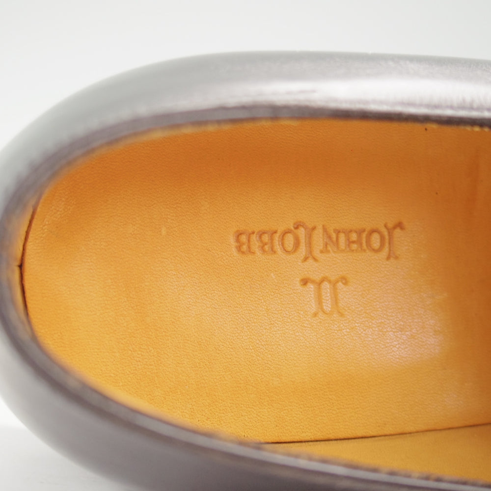 未使用★ジョンロブ 8.5E【極希少デッドストック品★MATTA/マッタ/8695ラスト】プレステージライン/カーフ/黒/メンズ/JOHN LOBB★o213